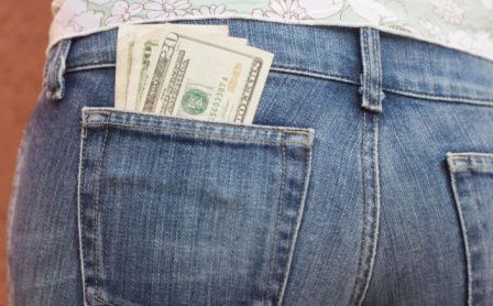 Money in Pants